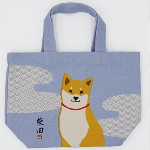 ミニトートバッグ かすみしばたさん 犬雑貨 犬グッズ 柴犬 Qs 223 138 犬雑貨専門店 銀屋 通販 Yahoo ショッピング