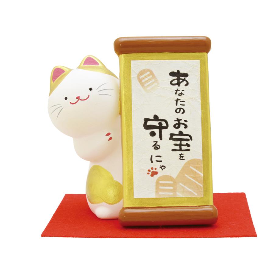 在庫限り のぞき猫 貯金箱/三毛・トラ・金 オブジェ 猫雑貨 猫グッズ