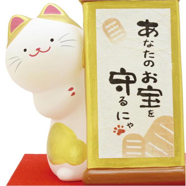 在庫限り のぞき猫 貯金箱/三毛・トラ・金 オブジェ 猫雑貨 猫グッズ