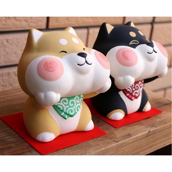福々ほっぺ貯金箱 柴犬 黒 黒柴 柴犬 シバ 置物 オブジェ 犬雑貨 犬グッズ Ryukodou19 385a 犬雑貨専門店 銀屋 通販 Yahoo ショッピング
