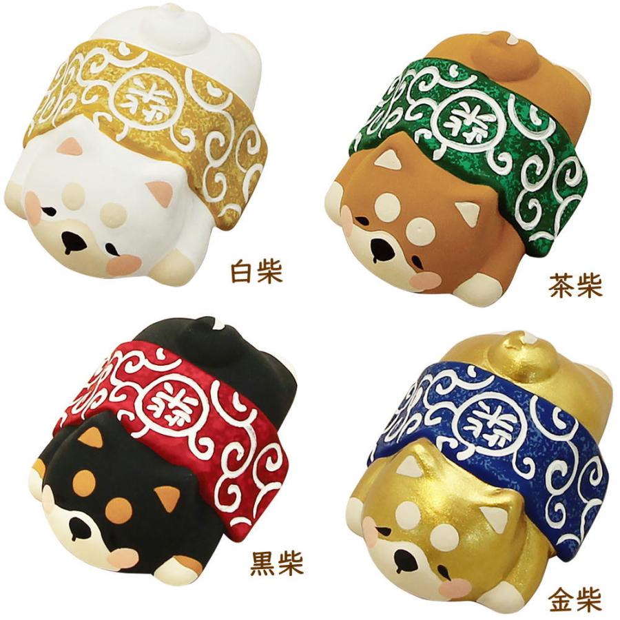 すやすやわんこ 白柴/黒柴/柴犬/金 置物 オブジェ 犬雑貨 犬グッズ
