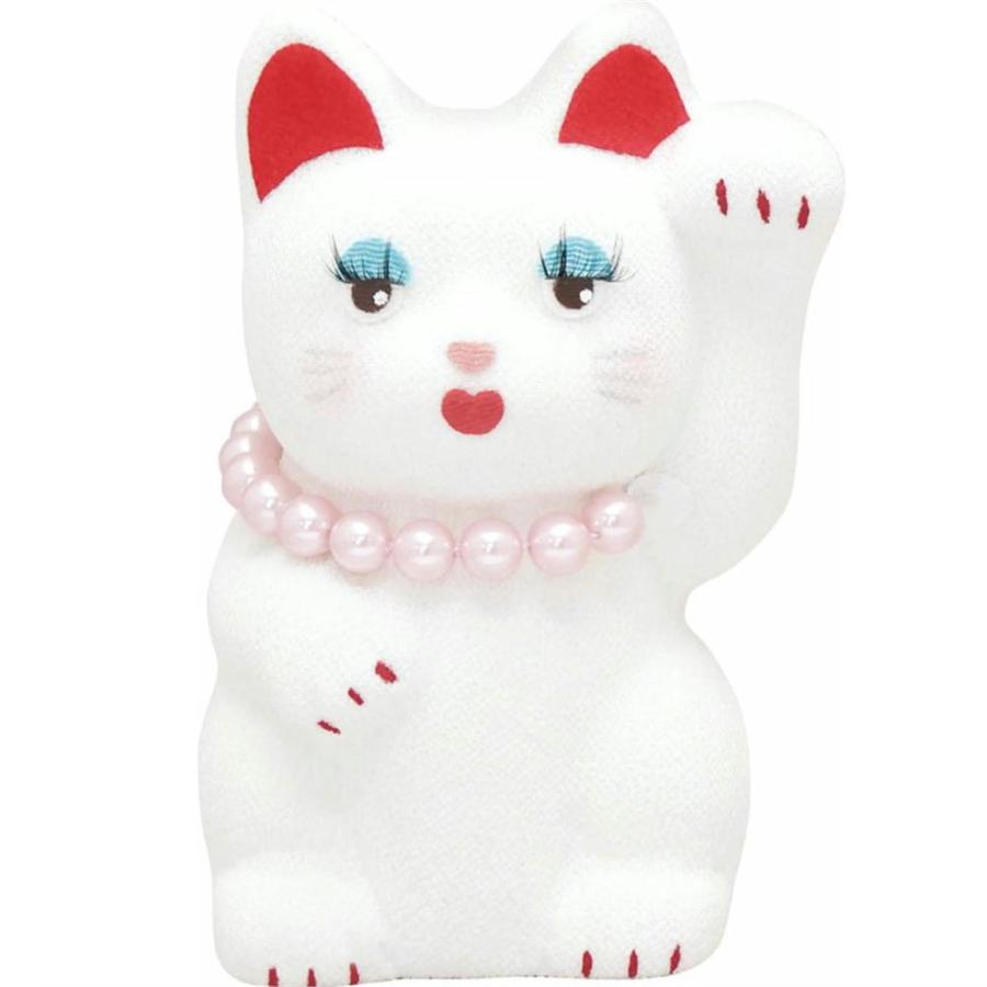まつげのニャン 招き猫＆犬 置物・オブジェ・猫雑貨・猫グッズ