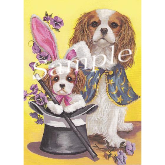 グリーティングカード キャバリア 輸入雑貨 犬雑貨 犬グッズ Suzanne G14 犬雑貨専門店 銀屋 通販 Yahoo ショッピング