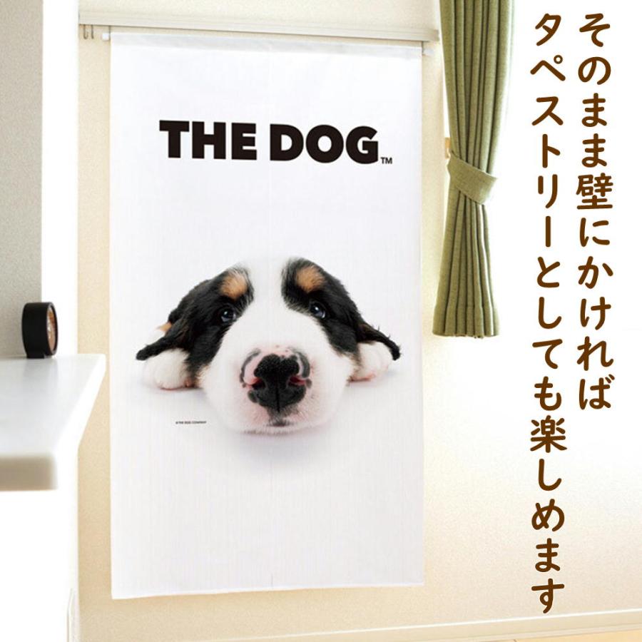 暖簾【のれん】 THE DOG バーニーズ・マウンテン・ドッグ 犬雑貨・犬