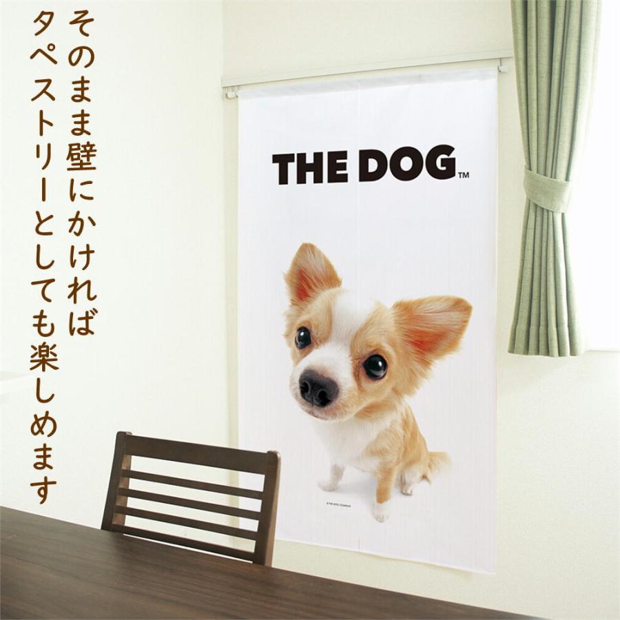 暖簾【のれん】　THE DOG チワワ　犬雑貨・犬グッズ｜ginya｜07
