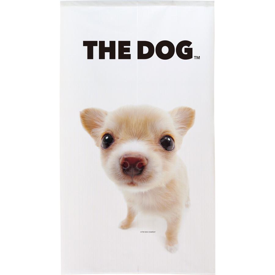 暖簾【のれん】 THE DOG チワワ 犬雑貨・犬グッズ : 犬雑貨専門店 銀屋
