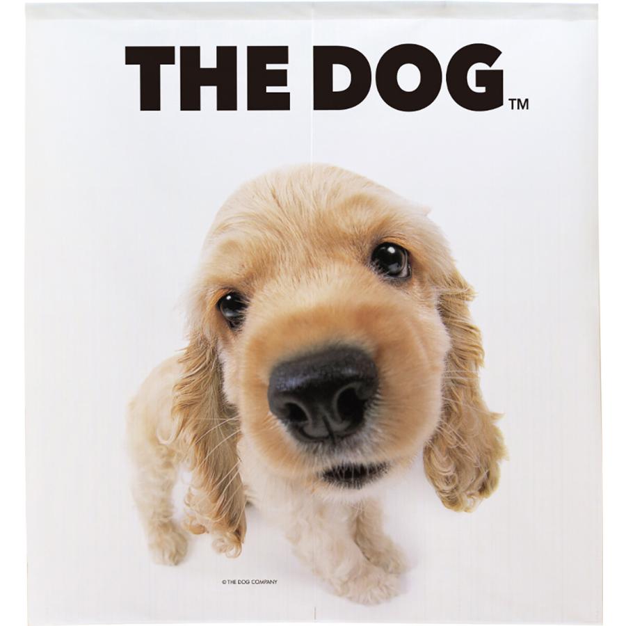暖簾【のれん】 THE DOG アメリカンコッカースパニエル 幅85×丈90cm 犬