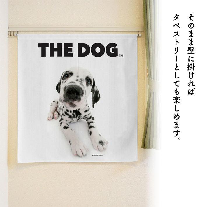 暖簾【のれん】 THE DOG ダルメシアン 幅85×丈90cm 犬雑貨・犬グッズ