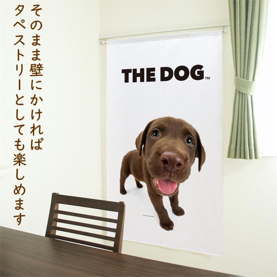 暖簾【のれん】 THE DOG ラブラドールレトリバー 犬雑貨・犬グッズ