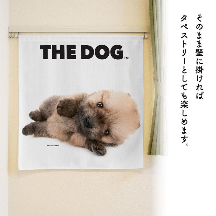 暖簾【のれん】　THE DOG ポメラニアン 幅85×丈90cm　犬雑貨・犬グッズ｜ginya｜04