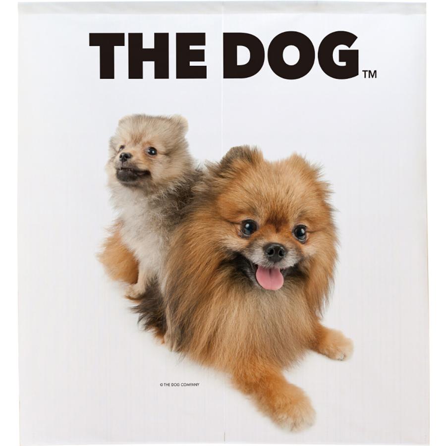 暖簾【のれん】　THE DOG ポメラニアン 幅85×丈90cm　犬雑貨・犬グッズ｜ginya｜03