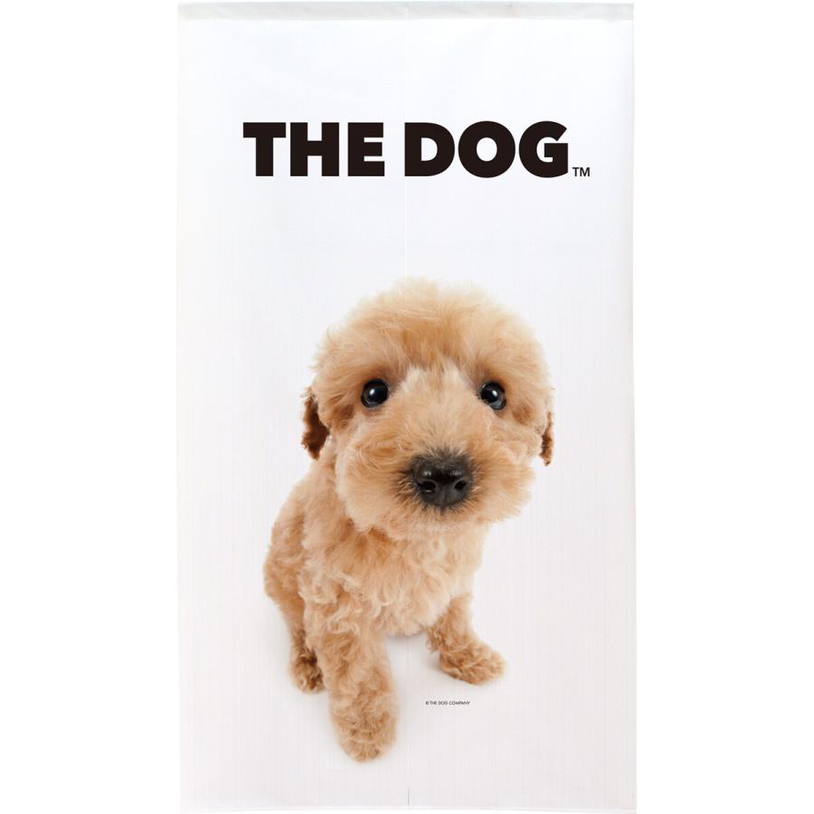 暖簾【のれん】 THE DOG プードル 犬雑貨・犬グッズ・トイ