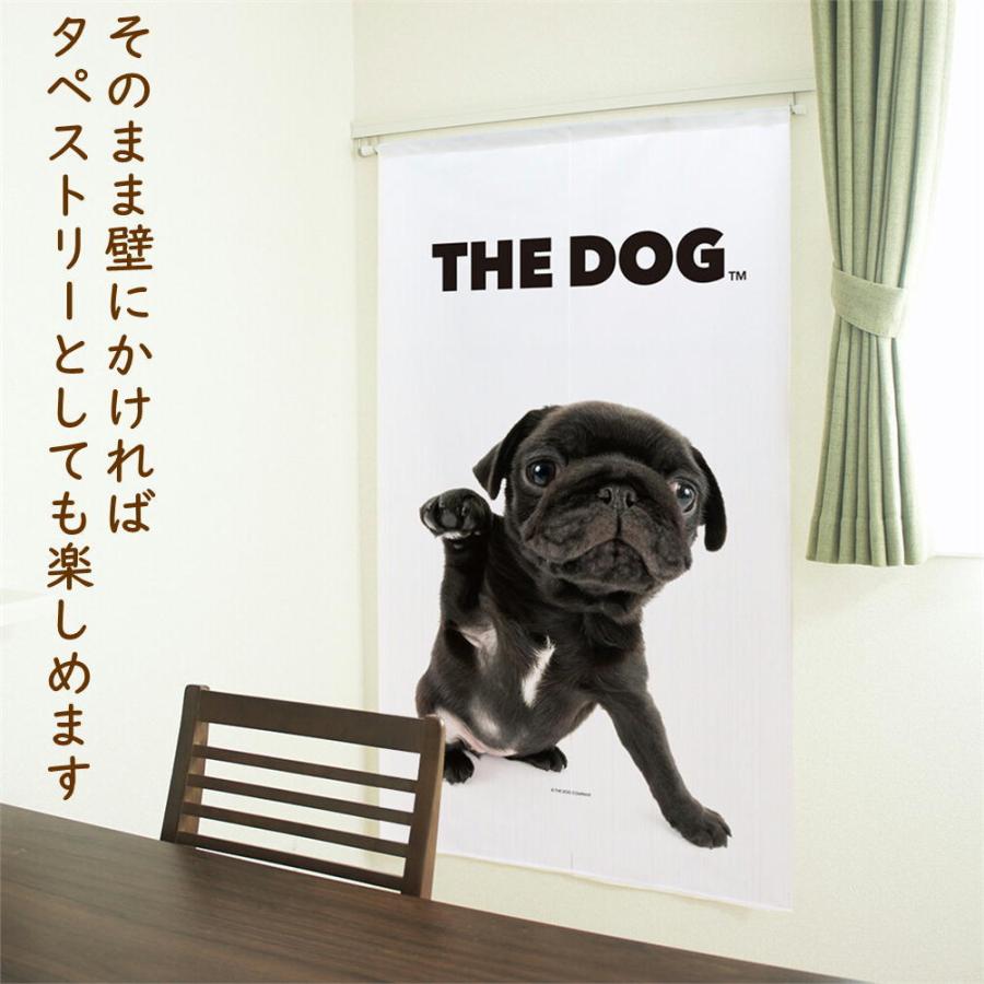 暖簾【のれん】　THE DOG パグ　犬雑貨・犬グッズ｜ginya｜05