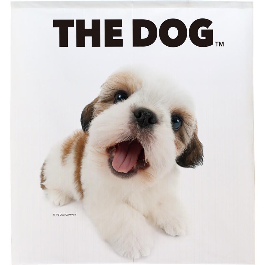 暖簾【のれん】　THE DOG シーズー 幅85×丈90cm　犬雑貨・犬グッズ｜ginya｜02