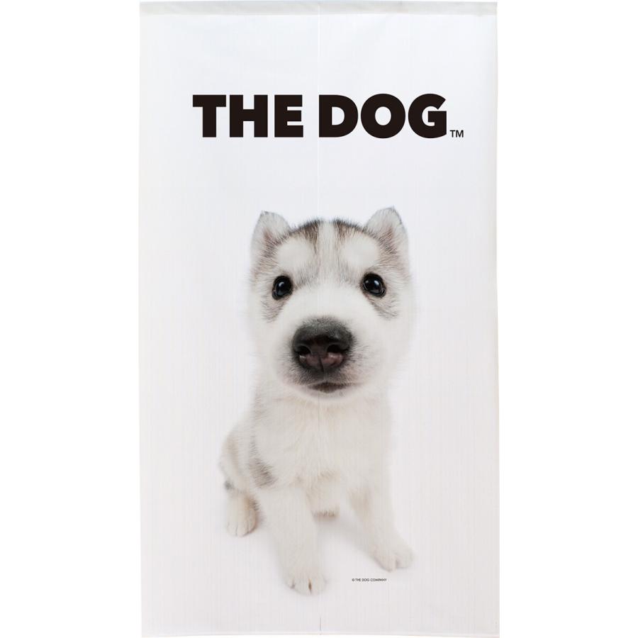 暖簾【のれん】　THE DOG シベリアンハスキー　犬雑貨・犬グッズ｜ginya｜02