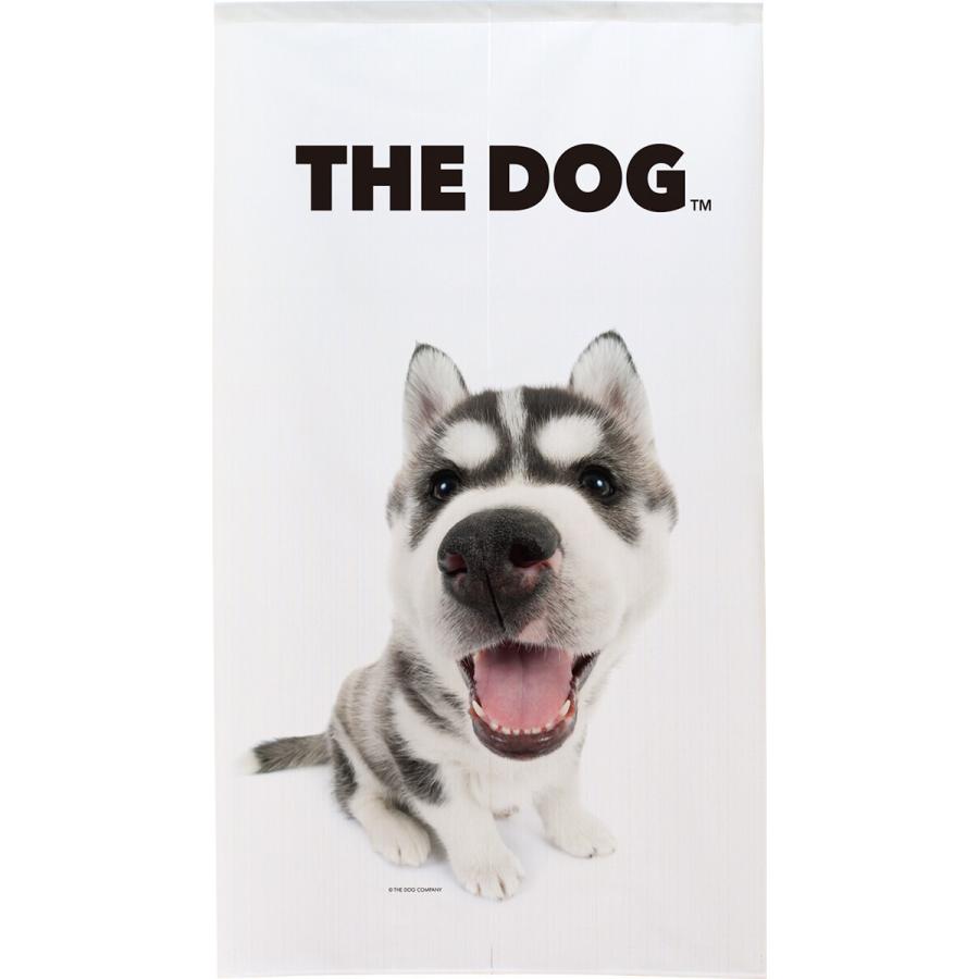 暖簾【のれん】　THE DOG シベリアンハスキー　犬雑貨・犬グッズ｜ginya｜03