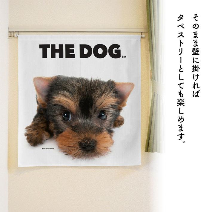 暖簾【のれん】 THE DOG ヨークシャーテリア 幅85×丈90cm 犬雑貨・犬