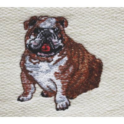 ブルドッグ刺繍タオル　犬雑貨・犬グッズ・輸入雑貨｜ginya｜02