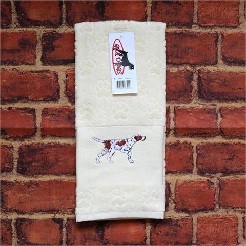 ポインター イングリッシュポインター刺繍タオル 犬雑貨 犬グッズ 輸入雑貨 Tpwel58 犬雑貨専門店 銀屋 通販 Yahoo ショッピング