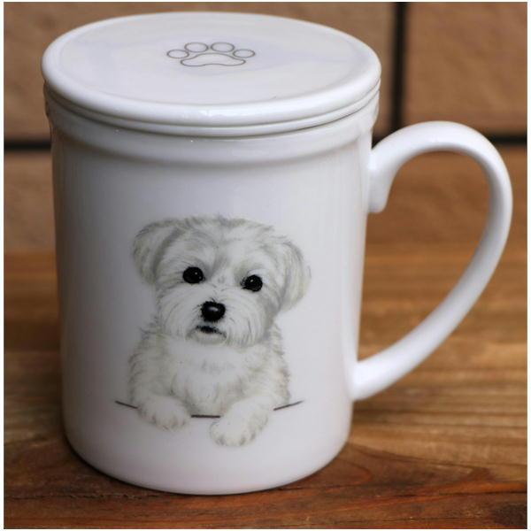 限定品 ハーブティーマグ S25 マルチーズ 犬雑貨 犬グッズ 驚きの価格 限定品 ハーブティーマグ S25 マルチーズ 犬雑貨 犬グッズ 驚きの価格