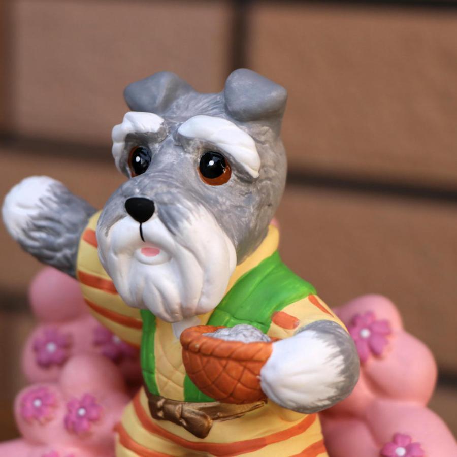 在庫限り 日本昔話 シーズー・パピヨン・キャバリア・シュナウザー 犬