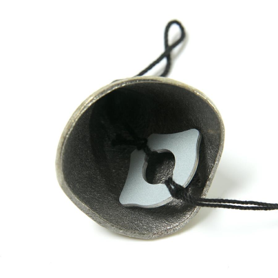 風鈴 鉄 スタンド付き 壱鋳堂 HANABI 金麻 67001 京都ぎんやんま