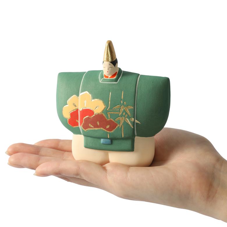 雛人形 ひな人形 多田明正作 立雛 弥生 立ひな 立ち雛 博多人形 陶器