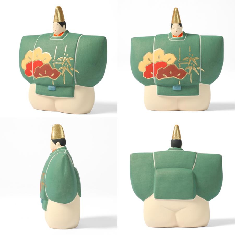 雛人形 ひな人形 多田明正作 立雛 弥生 立ひな 立ち雛 博多人形 陶器