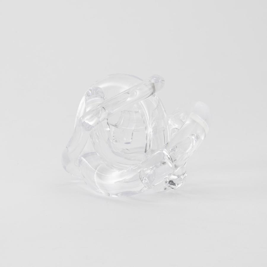 剣山 伊藤泰三作 ガラスの剣山 中 花留め 花止め 日本製 SUN GLASS