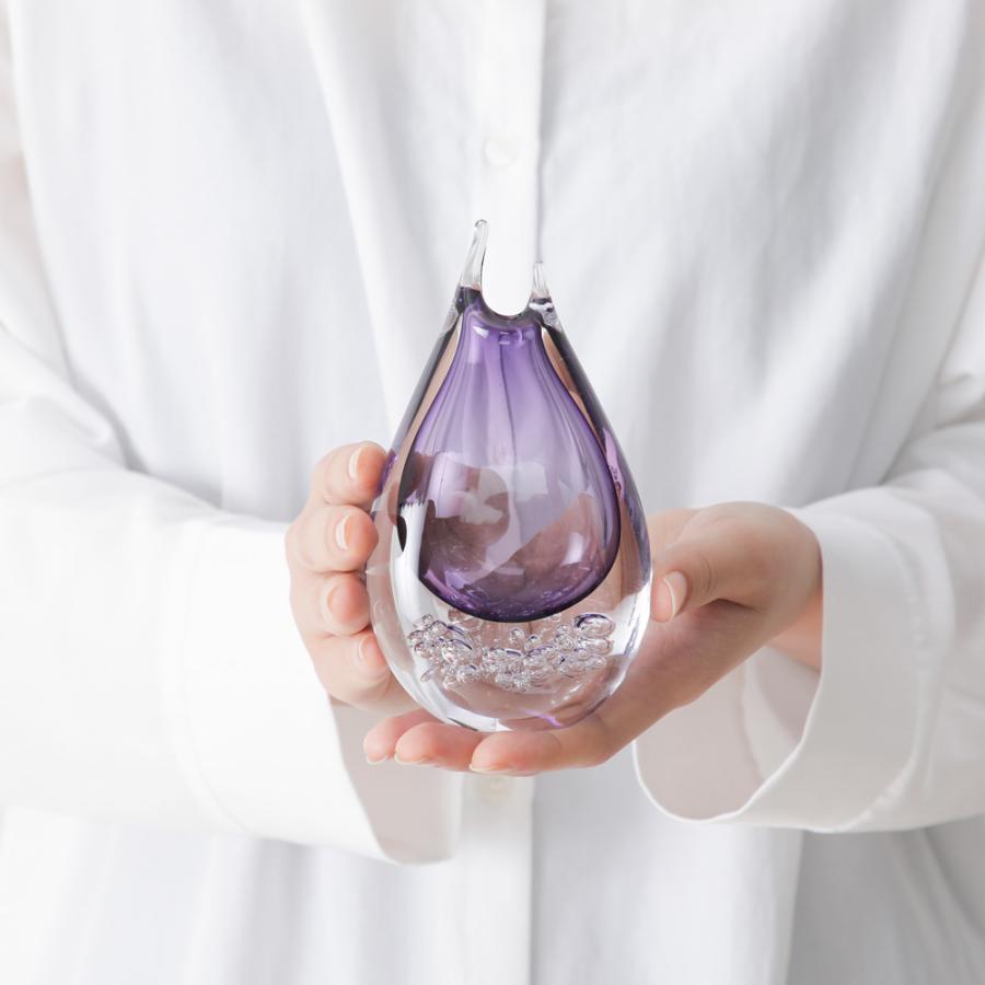 一輪挿し 伊藤泰三作 しずくの一輪挿し おしゃれ フラワーベース ミニ