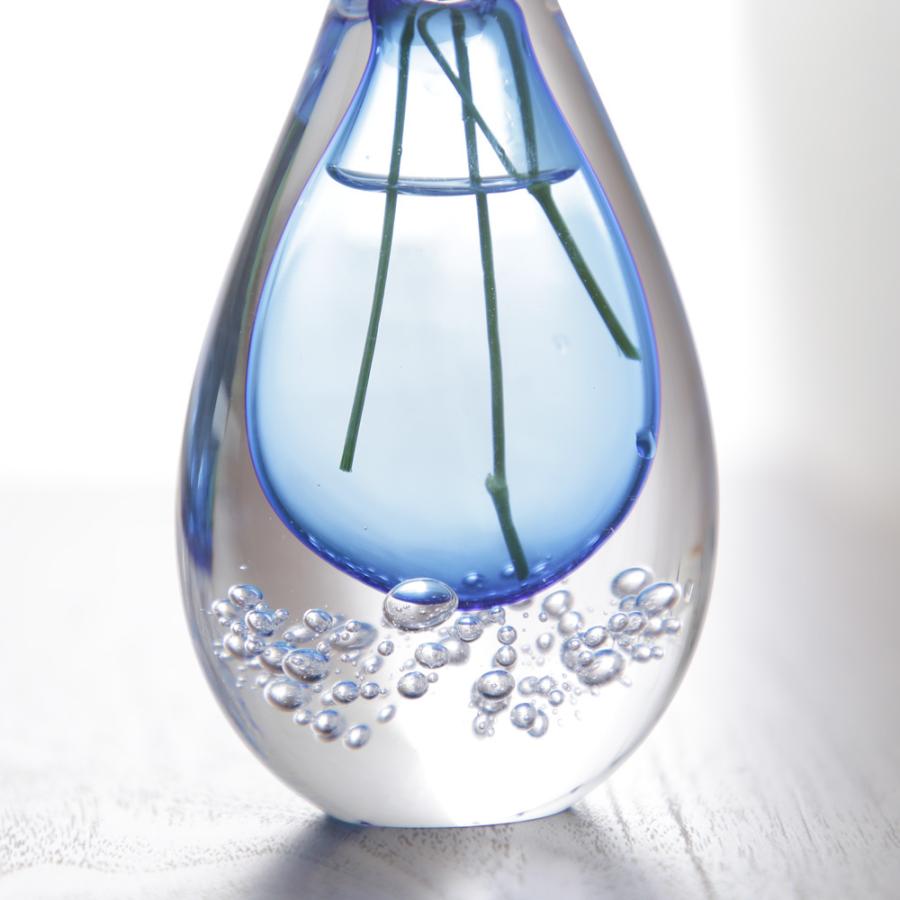 一輪挿し 伊藤泰三作 しずくの一輪挿し おしゃれ フラワーベース ミニ