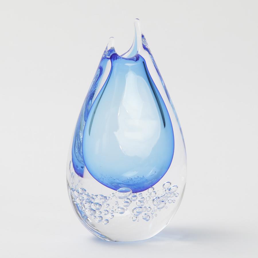 一輪挿し 伊藤泰三作 しずくの一輪挿し おしゃれ フラワーベース ミニ