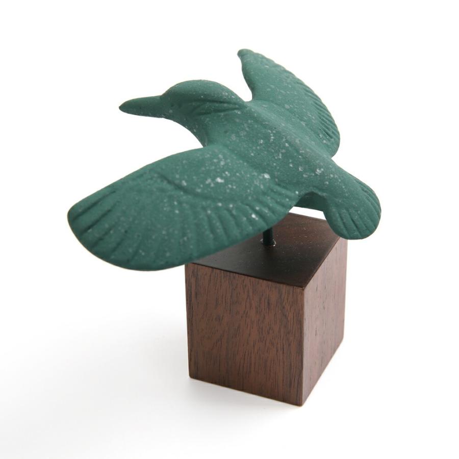 オーナメント カワセミ L 山形鋳物 鋳心ノ工房 TR-04 京都ぎんやんま |  | 05