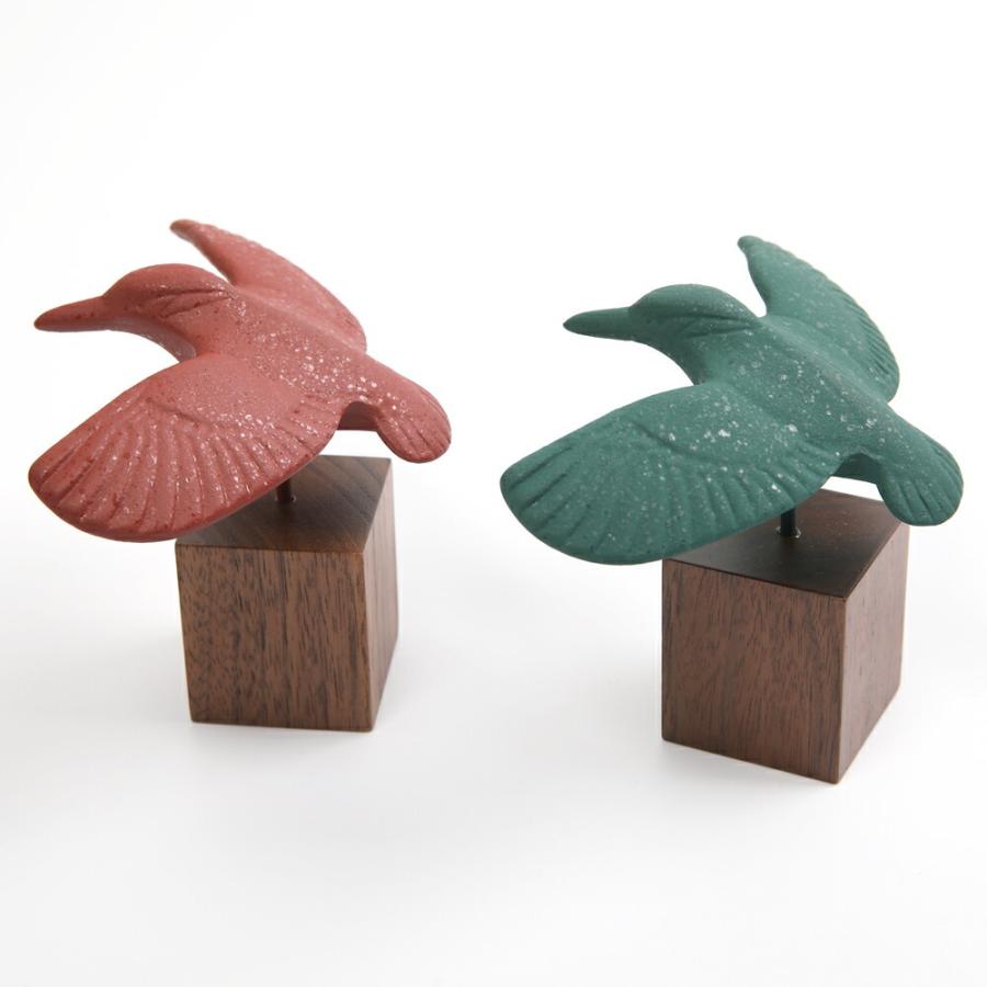 オーナメント カワセミ L 山形鋳物 鋳心ノ工房 TR-04 京都ぎんやんま |  | 06