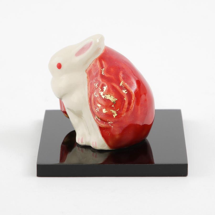 干支 うさぎ 置物 宝曳うさぎ置物 化粧箱入り 清水六兵衛 清水焼 2023