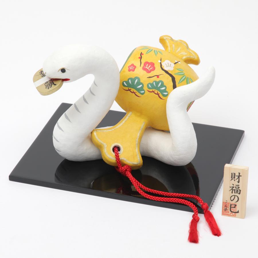 弁天様の使いの白へびくん飾り✽十二支リース✽専用 弁天様の使いの白へびくん飾り✽十二支リース✽専用 弁財天と