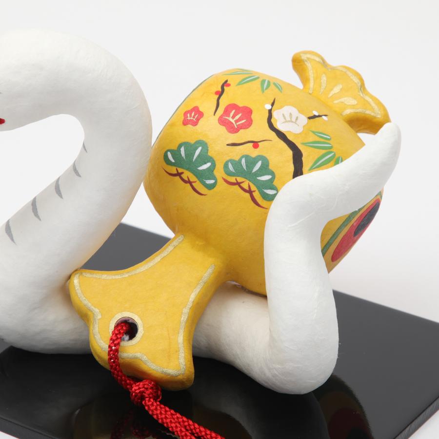 干支 へび 巳 置物 財福の巳 蛇 ヘビ お正月飾り 干支飾り