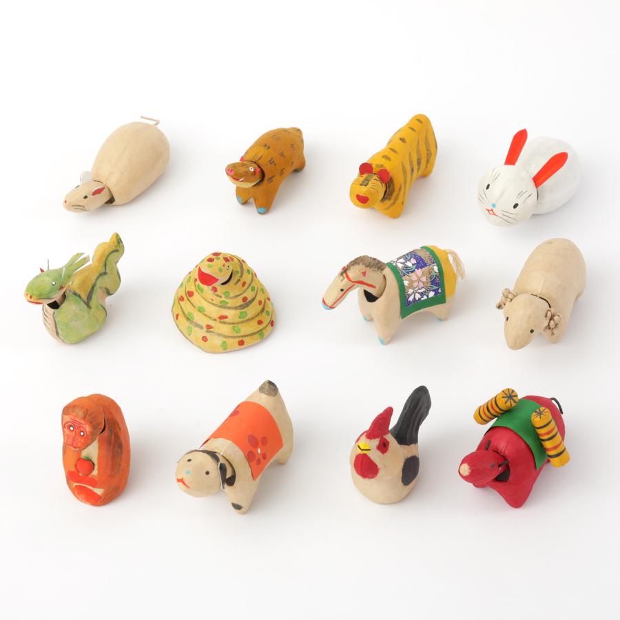 干支 置物 十二支 馬 午 おしゃれ かわいい 仙台張子 たかはしはしめ