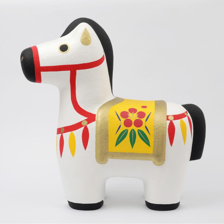 干支 馬 午 置物 うま 特大 ディスプレイ 大きめ ビッグサイズ お正月