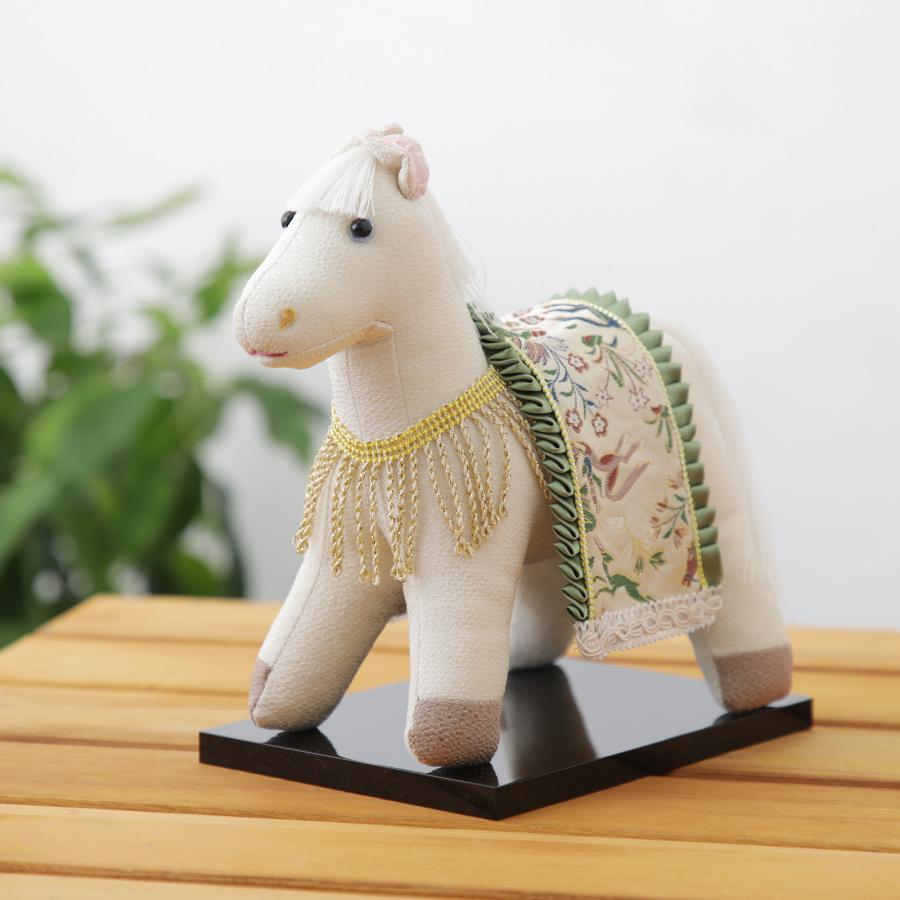 やきもんさん専用 ハンドメイド　干支の置物　午年 干支 馬 午 置物 うま 川島織物 かわいい コンパクト お正月飾り 干支