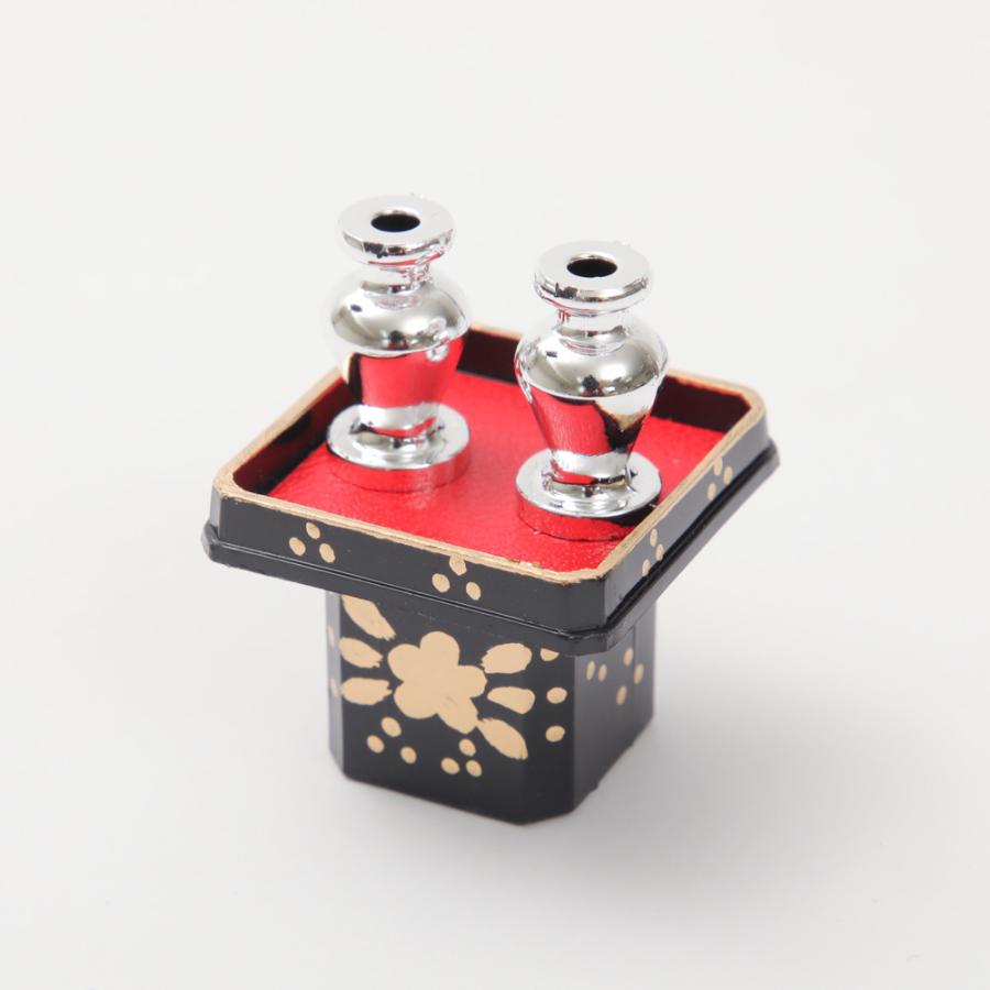 雛道具　蒔絵　雛人形　元箱有　戦前　お道具　木製　菱台　高杯　お膳　食器 ichifuji-store_32301