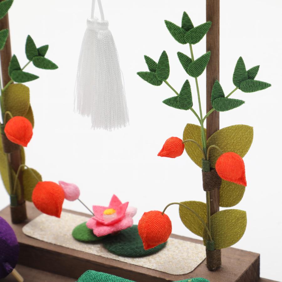 ちゃき様 お盆飾り ちゃき様 お盆飾り 置物