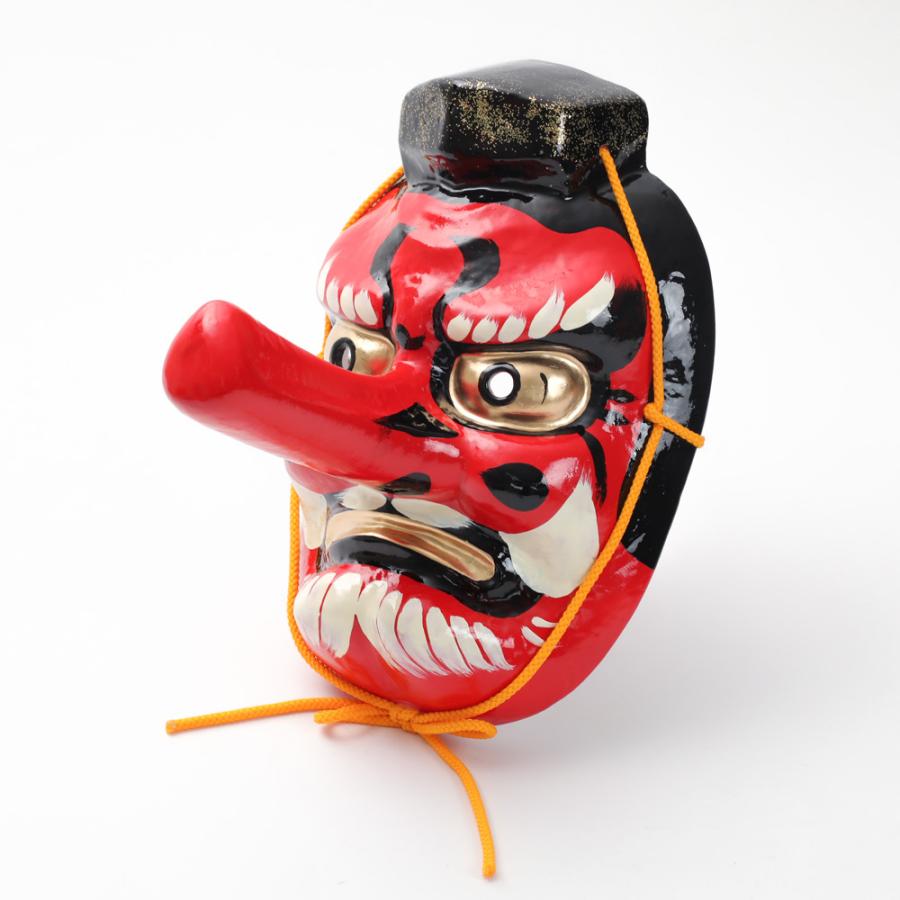即納！最大半額！】お面 張り子面 天狗 魔除け 京都ぎんやんま 祭り