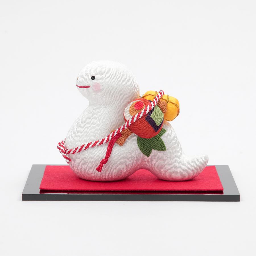 干支 へび 巳 置物 縁起かつぎ 蛇 ヘビ かわいい コンパクト