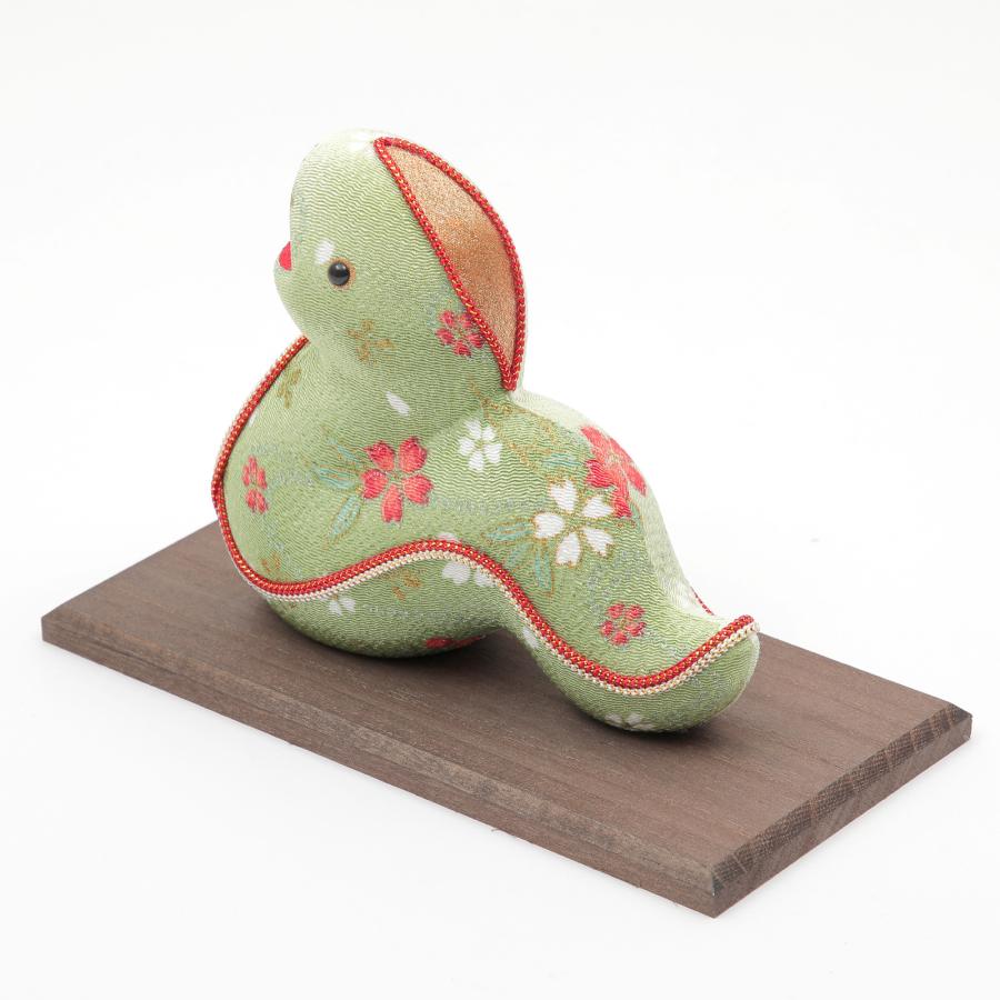 干支 へび 巳 置物 リュウコドウ 金彩巳 蛇 ヘビ かわいい コンパクト