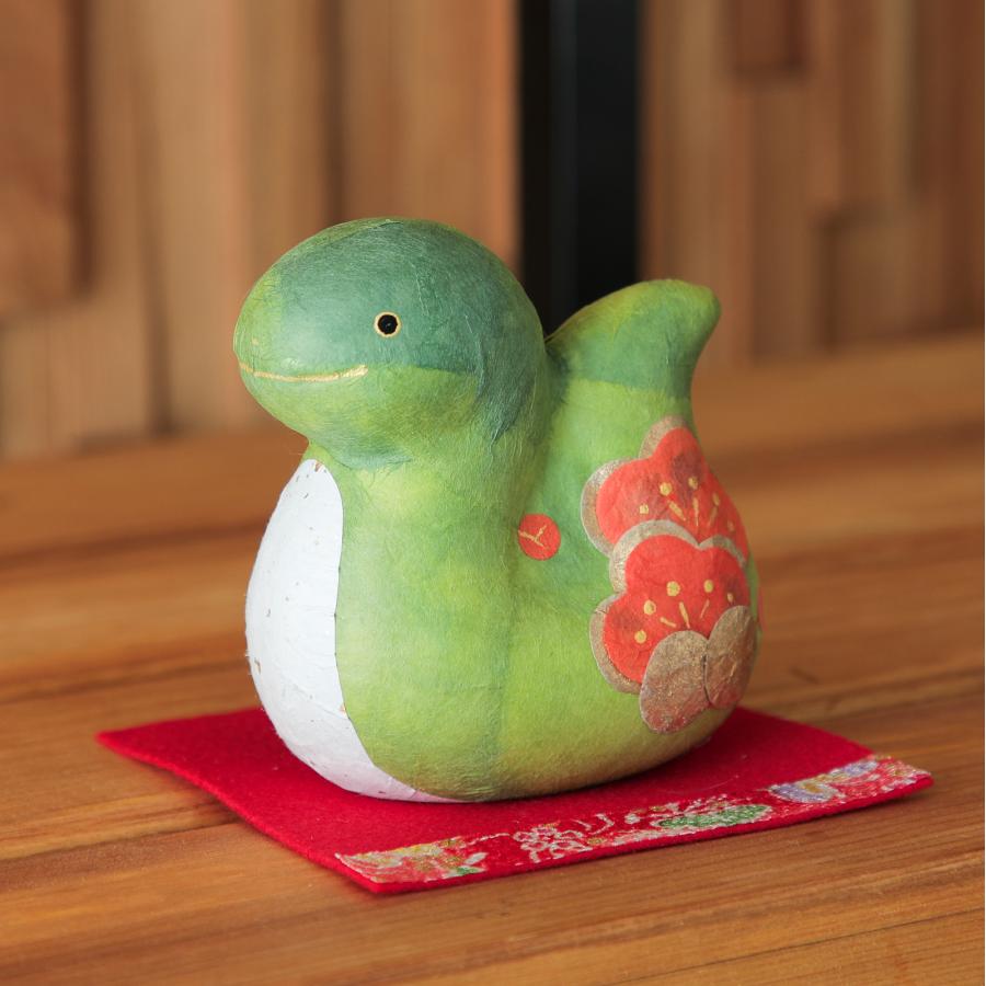 干支 へび 巳 置物 リュウコドウ ちぎり和紙 蛇 ヘビ かわいい 干支 へび 巳 置物 リュウコドウ ちぎり和紙 蛇 ヘビ かわいい