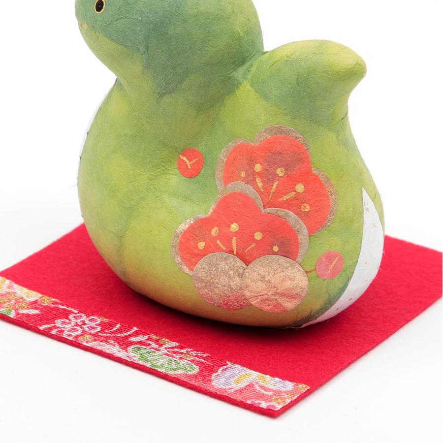 干支 へび 巳 置物 リュウコドウ ちぎり和紙 蛇 ヘビ かわいい 干支 へび 巳 置物 リュウコドウ ちぎり和紙 蛇 ヘビ かわいい
