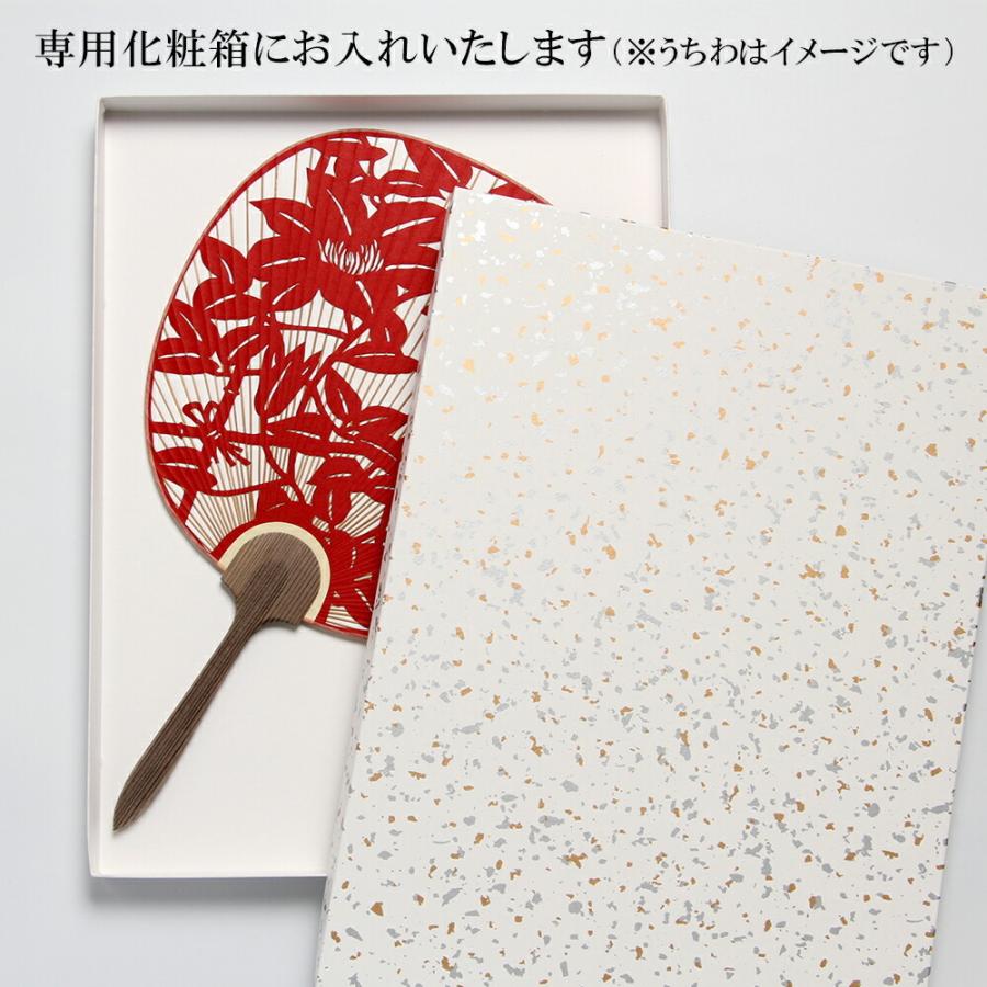 うちわ 団扇 特大透かしうちわ 高級団扇 京うちわ 春日野 1063 京都