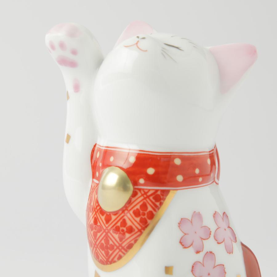 賞美堂 miw みゅう「子」菊S1441 撫子S1443 椿S1445 有田焼 招き猫