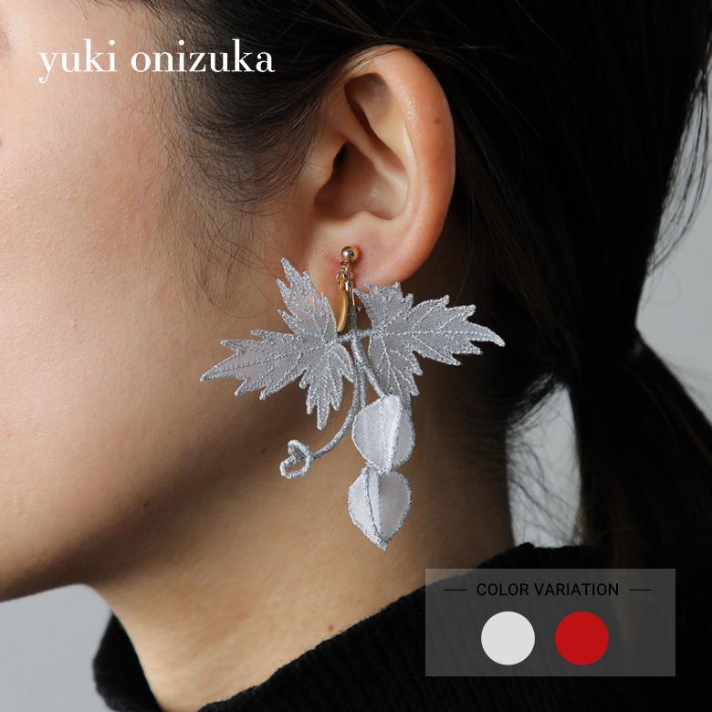 Ado イヤリング 新品未開封 イヤリング FU-SEN KAZURA earring Silver Red フウセンカズラ
